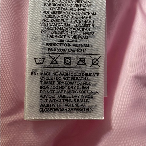 Adidas Women Pink CLIMAWARM Synthetic Down Jacket Sz Med NWT - Picture 8 of 12